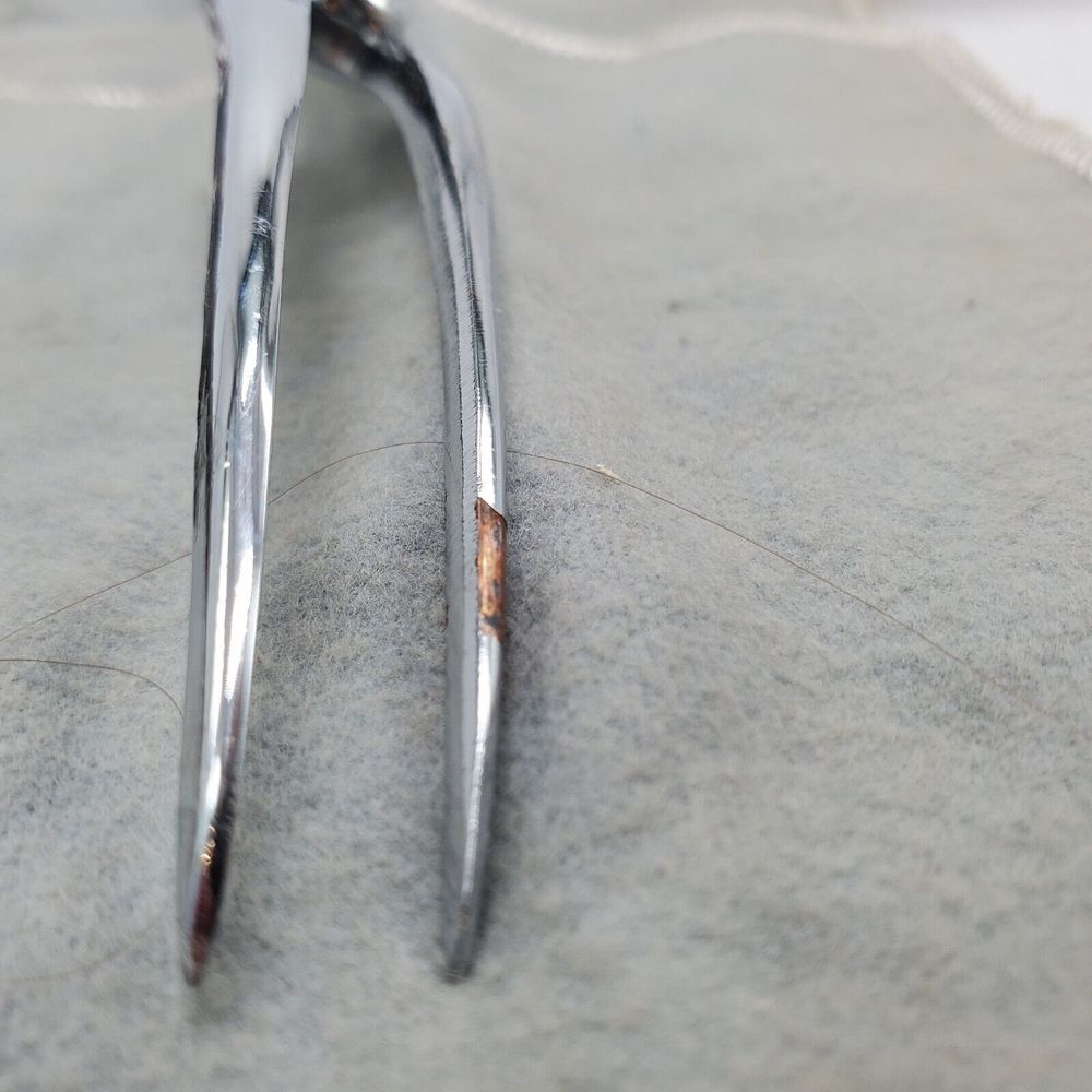 Vintage Sheffield Everbrite Faux Antler 3pc Cutlery Carving Set Made in England - Picture 5 of 9